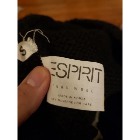 Vintage 90s ESPRIT Wool Turtleneck‎ Sweater - Picture 5 of 5
